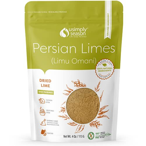 USimplySeason Persian Limes/Limu Omani (Ground, 4 Ounce)