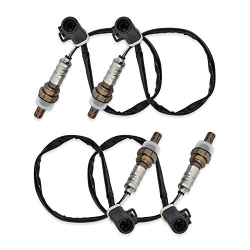 O2 Oxygen Sensor 15717 Downstream Upstream Compatible with 1990-2014 Ford F150 F250 F350 Ranger Escape Explorer Lincoln Mazda Mercury Replaces 15716