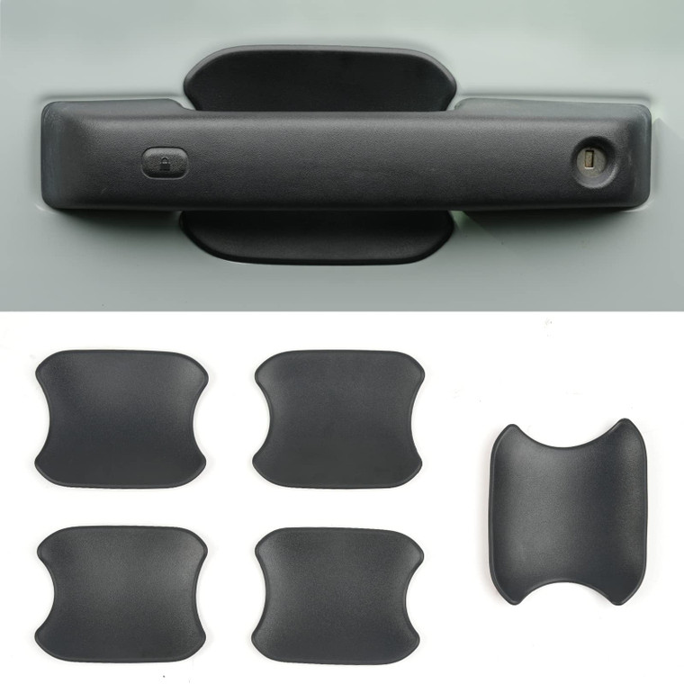 LitMiRaCle Car Door Bowl Scratch Protector for Ford Bronco, Exterior Door Handle Bowl Cover Protection Trim Accessories Compatible with Ford Bronco 2