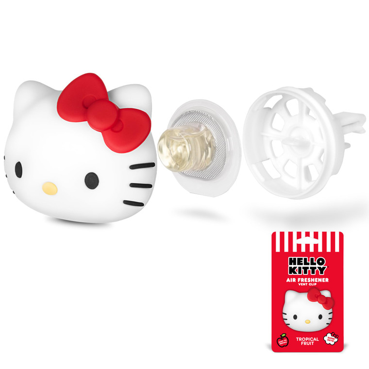 Sanrio Hello Kitty Car Air Freshener for Cars Trucks SUVs, Hello Kitty and Friends Cute Car Accessories for Women Car Decor Hello Kitty Car Accessori