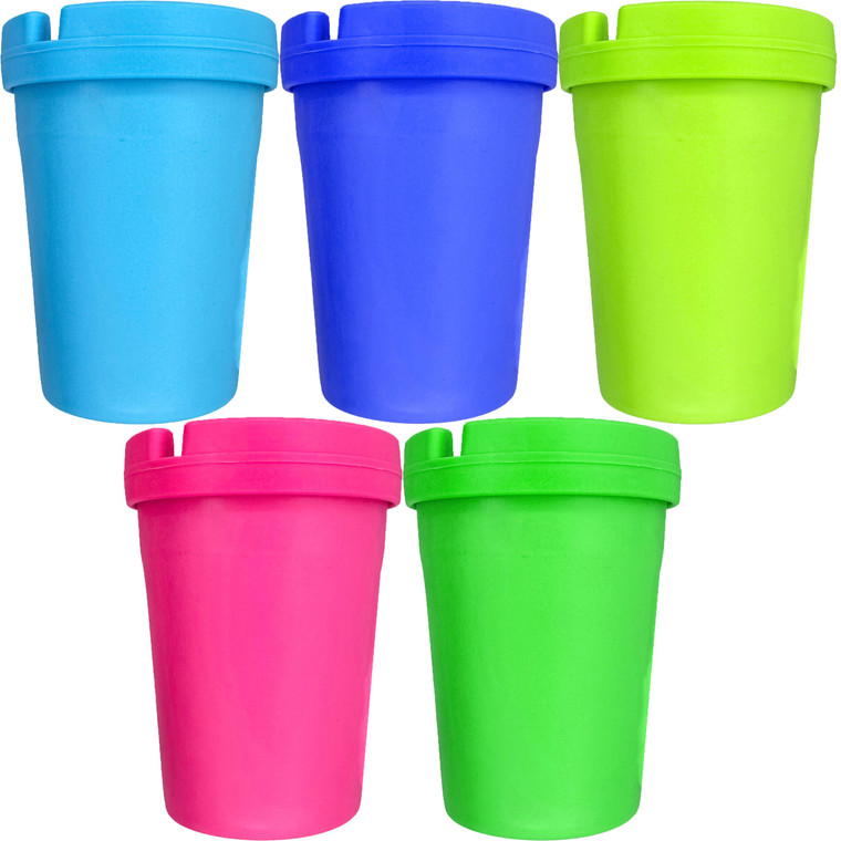 Black Duck Brand Ash Bucket, 5 Pack, Extinguishing Car Cigarette Ashtray Butt Bucket Portable Ashtray Smoking Accessory Auto Truck Home Office Beach,