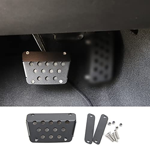 Hoolcar Anti-Slip Brake Foot Pedal Cover for 2007-2020 Jeep Wrangler JK JKU JL JLU JT, 1PC