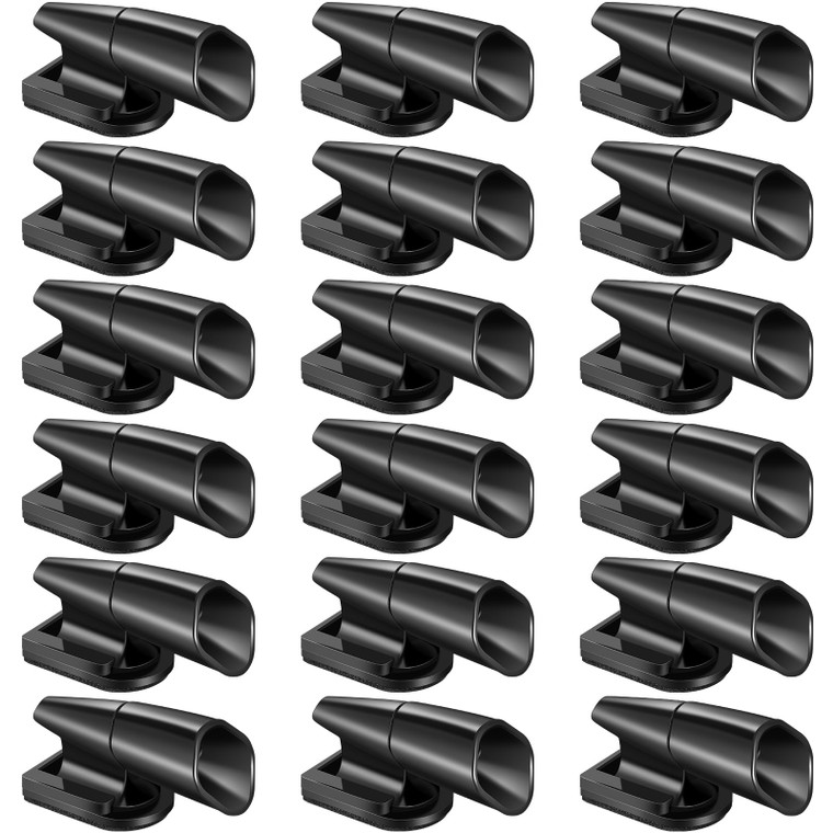 Frienda 18 Pcs Deer Whistles for Car Deer Warning Devices Vehicles Horn Save Whistle with Adhesive Tapes Vehicles Animal Siren for Truck Motorcycle(E