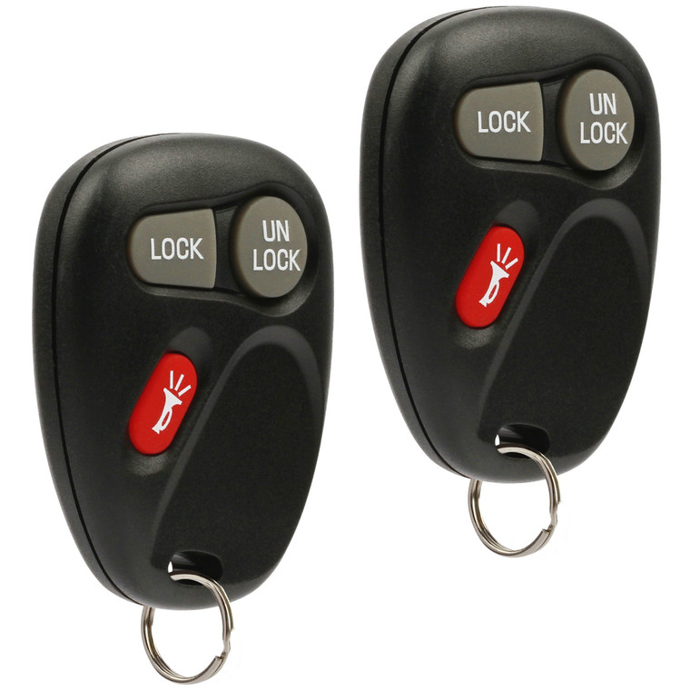 2 Keyless Entry Remote Key Fob - 3 Button