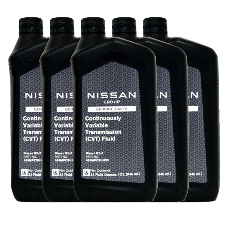 Nissan Genuine OEM CVT-3 Transmission Fluid 999MP-NS300P (5 Quarts)