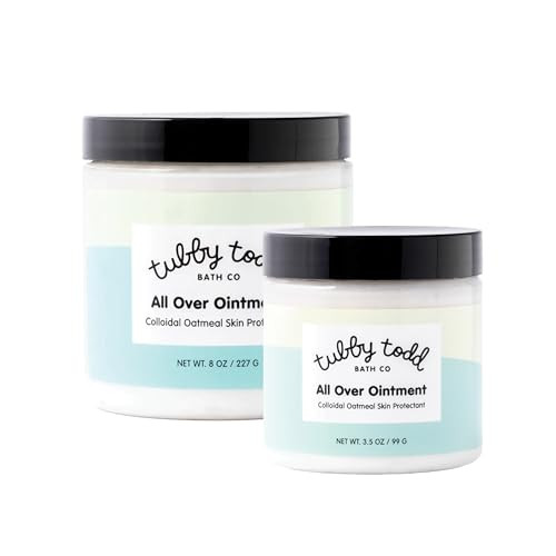 TUBBY TODD All Over Ointment - Baby Eczema Cream, Everyday Multi-Purpose Sensitive, Dry, Irritation Baby Skin Relief Cream, Steroid & Gluten Free, Fr