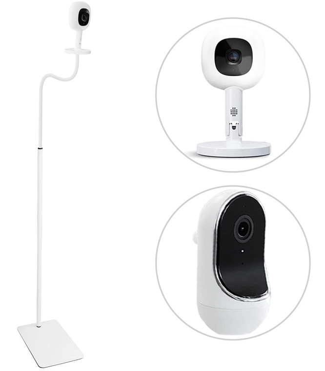 67" Adjustable Height Baby Monitor Floor Stand Holder for Nanit Pro Smart Monitor & Flex Stand,Owlet Cam/Cam 2 /Owlet Duo 2, Baby Monitor,Also Camera