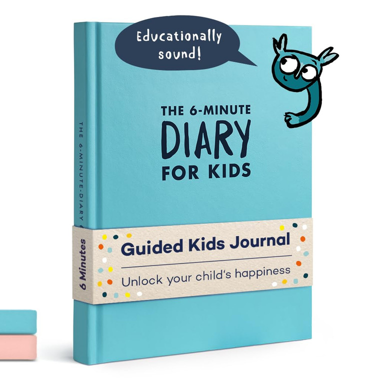 UrBestSelf 6-Minute Kids Diary  Journal for Kids 6-12 to Develop a Happy Self Mindfulness and Positive Habits  Kids Gratitude Journal for Girls & B