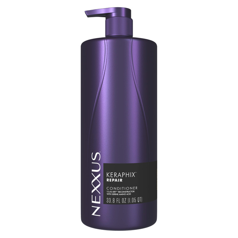 Nexxus KERAPHIX Conditioner for Damaged Repair Hair Powered by KRT Keratin Resistance Therapy with Liquid Crystal Amino Acids 33.8 fl oz