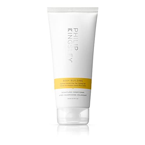 PHILIP KINGSLEY | Body Building Weightless Conditioner | Volumizing Conditioner for Fine, Limp, Flat, Flyaway Short Hair | Hydrates, Thickens, Lifts