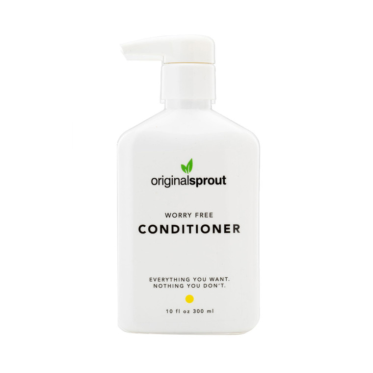 Original Sprout Worry Free Conditioner, Gentle Nourishing Hair Conditioner for All Hair Types, Softens, Detangles & Adds Shine, Vegan & Cruelty-Free,