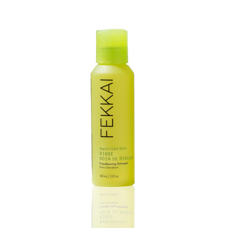 Fekkai Apple Cider Detox Rinse - 2 oz - Softens Hair, Detangles, Seals the Cuticle & Adds Shine - Free of Sulfates, Parabens, Phthalates - Vegan, Cru