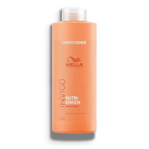 Wella Professionals Invigo Nutri-Enrich Deep Yesurishing Conditioner | For Dry or Stressed Hair | 33.8 Fl Oz