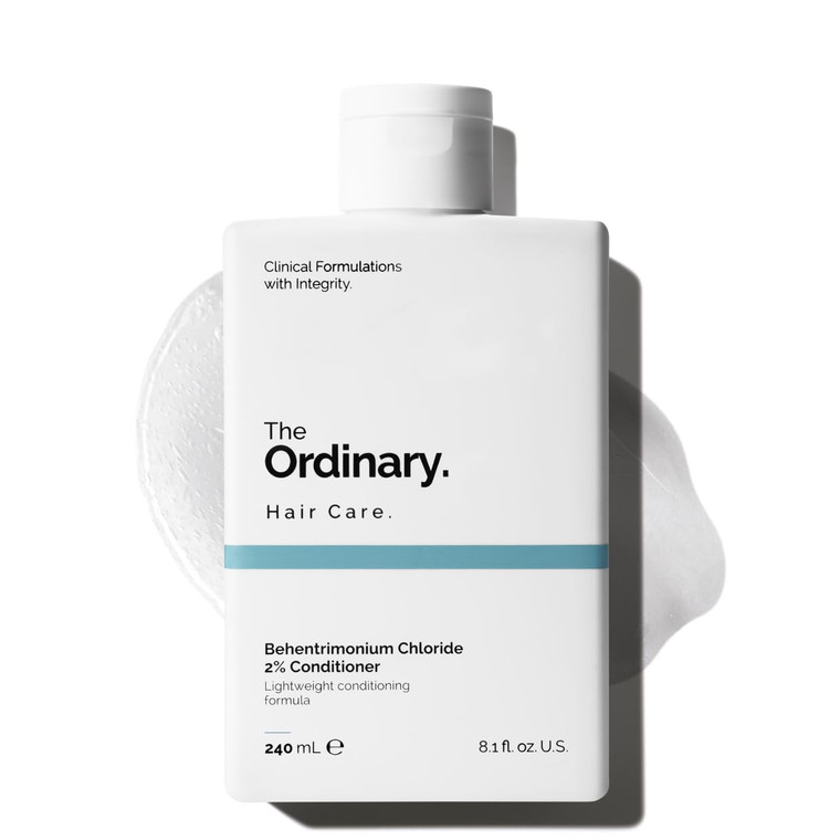 The Ordinary Behentrimonium Chloride 2% Conditioner, Lightweight Fragrance-Free Conditioner for All Hair Types, 8.1 Fl Oz