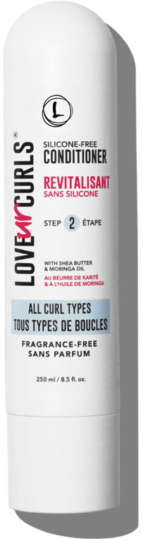 Love Ur Curls - Fragrance Free Conditioner, Hydrating and Detangling for Curly, Wavy and Kinky-Coily Hair for Soft Smooth Curls, Silicone Free 250ml