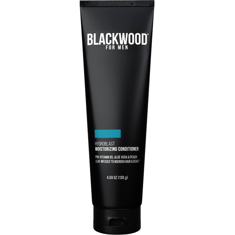 Blackwood For Men HydroBlast Moisturizing Conditioner - Deep Treatment for Damaged & Dry Hair - Natural Vegan Formula for Curly & Coarse Hair - Sulfa