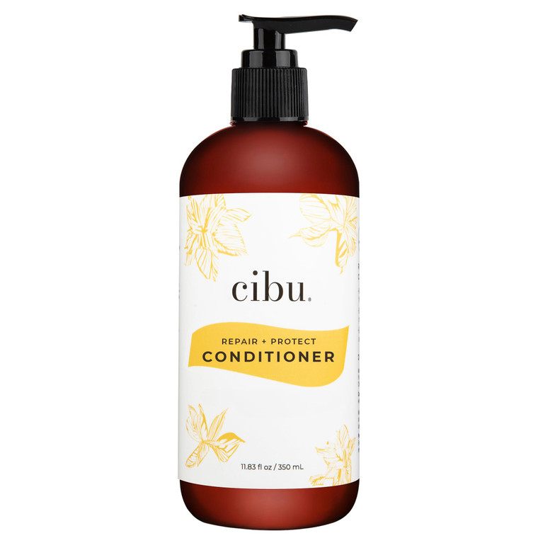 CIBU Repair + Protect Conditioner for Women, 11.83oz - Repair Conditioner for Damaged Hair - Protects from Breakage and Leaves Hair Soft and Smooth -