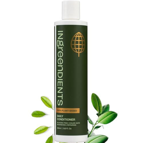 Ingreendients Tea Tree Hair Conditioner - Organic, Sulfate-Free, Color-Safe, Silicone-Free, Cruelty-Free, with Shea Butter and Jojoba Oil