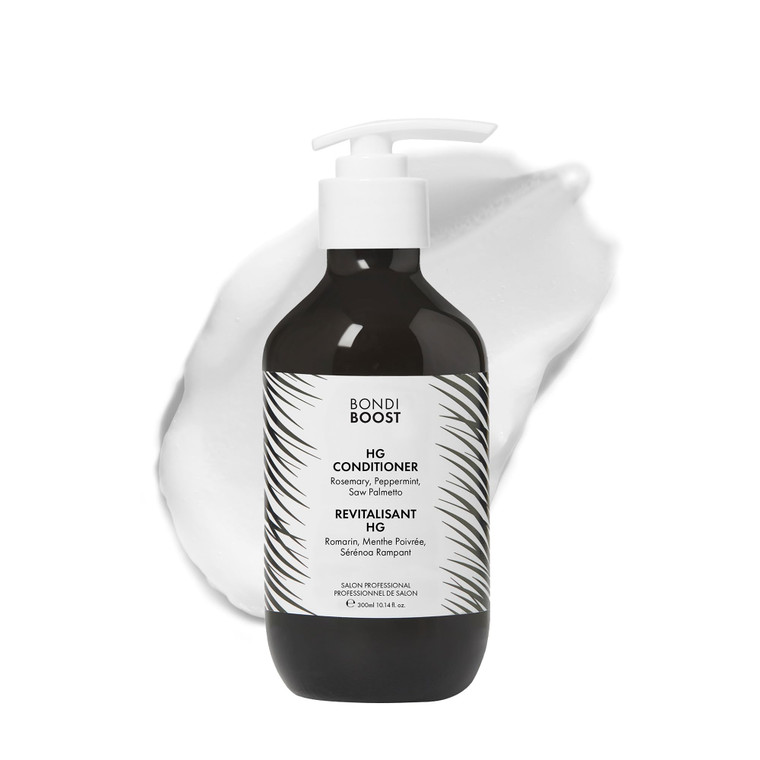 BONDIBOOST HG Anti-Thinning Hair Conditioner [10.14 fl oz] - Hydrating Hair Conditioner with Aloe Vera, Rosemary & Saw Palmetto, Promotes Thicker + S