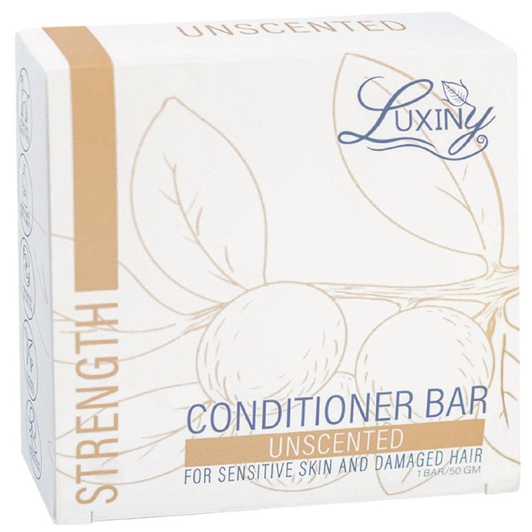 Luxiny Natural Fragrance Free Conditioner Bars for Hair, Made in USA, a Sulfate Free Conditioner Bar for up to 70 Uses at Home or as a Travel Conditi