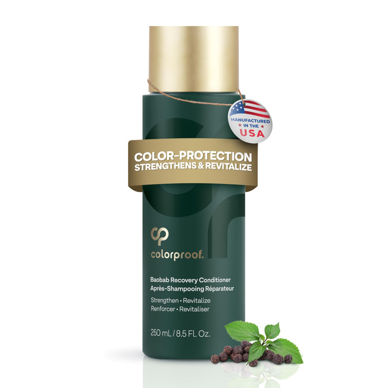 Colorproof Baobab Hair Recovery Conditioner 8.5 Fl. Oz. Sulfate Free Conditioner, Strengthening Hair Conditioner for Damaged Hair w/Peppercorn Patcho