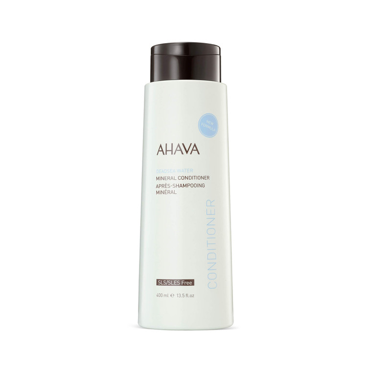 AHAVA Dead Sea Mineral Conditioner - Gentle Scalp-Friendly Conditioner for All Hair Types, Softens, Shines, Hydrates & Nourishes, Enriched with Exclu