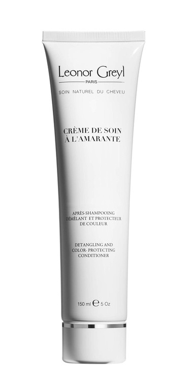 Leonor Greyl Paris - Creme De Soin a L'Amarante - Detangling and Color-Protecting Conditioner - Gluten Free & Vegan, 94% Natural Ingredients - Deep S