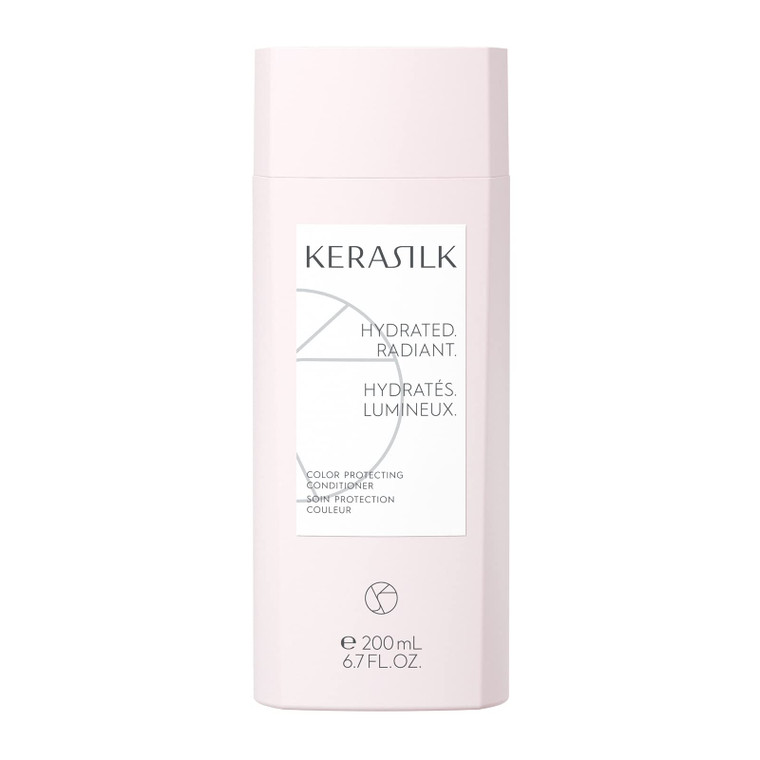 KERASILK Color Protecting Conditioner | Prevents Premature Color Fading | Detangles |Hydrates & Enhances Shine | For Color Treated & Lightened Hair |