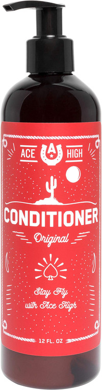 ace high Hair Conditioner, Hydrates and Softens, Promotes Scalp Health, Small Batch, Sulfate Free,12oz