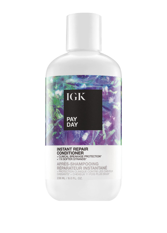 IGK PAY DAY Instant Repair Conditioner | Bond-Building + Damage Repair | Vegan + Cruelty Free | 8 Oz