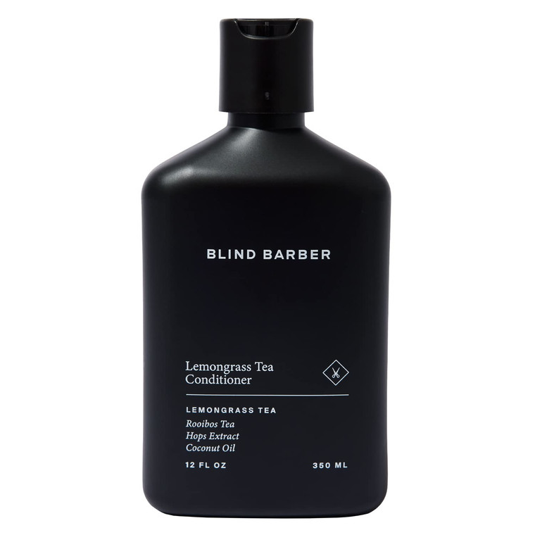 Blind Barber Lemongrass Tea Conditioner - Daily Sulfate-Free Conditioner for Men - Adds Body & Shine, Prevents Tangling - Revitalizing Lemongrass Sce