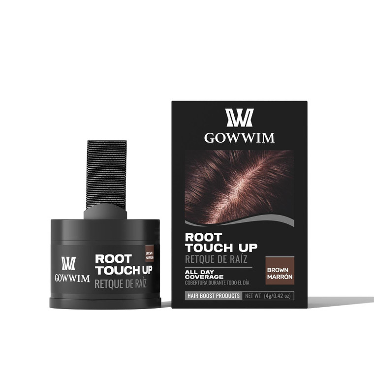 Brown Hair Root Dye Powder - Instantly Cover Gray Hair with Thin Hair Color Shadow 4g