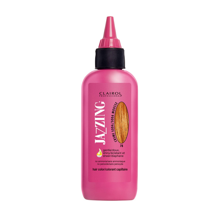 Clairol Professional Jazzing Semi-Permanent Hair Color, No.78 Crème Soda, 3 oz.