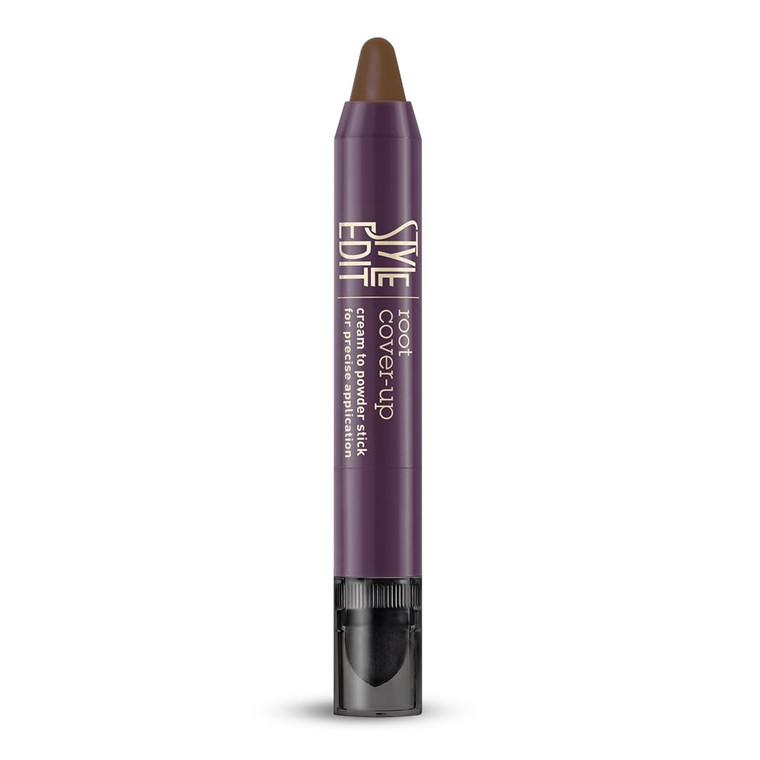 Style Edit Root Touch Up Stick | Temporary Hair Color for Gray Roots and Thinning Hair | Salon-Quality, Transfer-Resistant Hair Concealer | Light Bro
