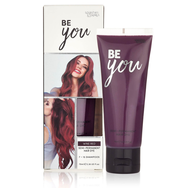 Semi-Permanent Red Hair Dye - Vibrant 2.36 Oz. Tubes Temporary Hair Color - Ammonia and Peroxide Free -Vegan and 100% Cruelty-Free Toner - Lasts for