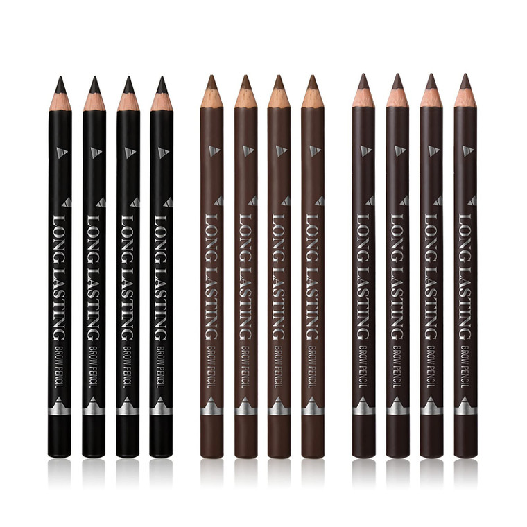 SUMEITANG 3Colors Eyebrow Pencil Eyeliner Set?Soft Textured Eyebrow Tint Pen?Easy to Color?Long Lasting?Waterproof Eye Brow Pencils for Fills in Spar