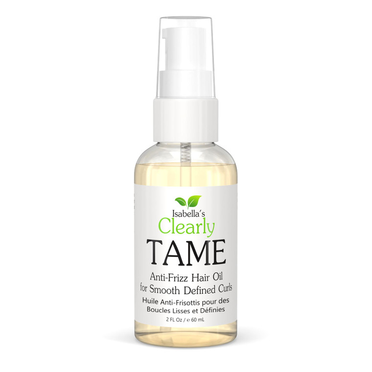 TAME Anti Frizz Smoothing Hair Styling Oil | Sulfate Free Leave In Hair Serum to Control Frizz, Add Shine for Curly, Frizzy, Dry Hair for Adults + Ki