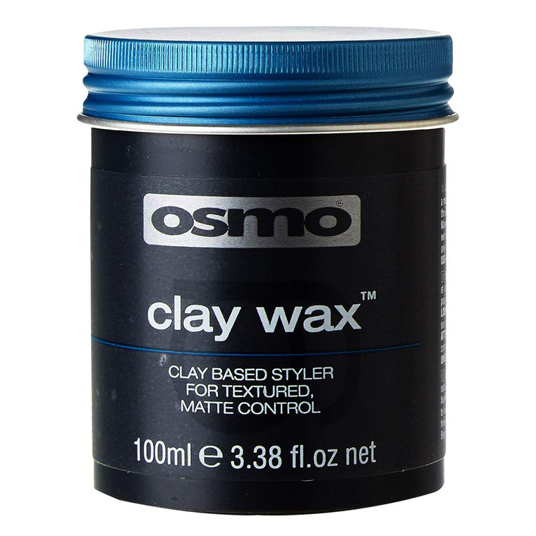 Osmo Firm Hold Clay Wax for Matte Finish Without Shine for a Natural Looking All Day Long Hold for All Hair Types 100ml (Pack of 1)