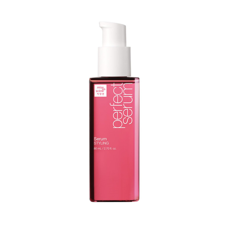 Mise En Scene Perfect Serum Styling - Heat Damage Protection Oil for All Hair Types | Holding Bounce & Heat Protectant | Hair Essence for Long Lastin