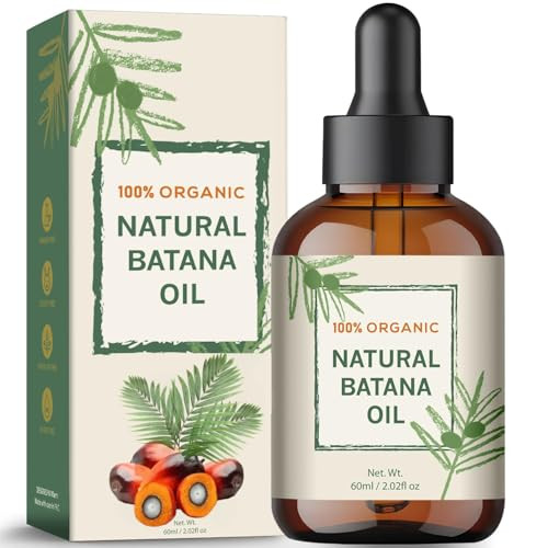 Batana Oil for Hair Growth  Dr Sebi Honduran Hair Oil for Thicker, Stronger Hair, Repairs Split Ends & Dry Scalp, Supports Hair Regrowth for Men & W