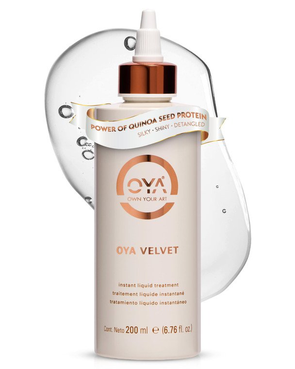 OYA - Velvet Instant Hair Conditioner for Women - Deep Hydrating Treatment for Dry, Damaged, Curly, Color Treated Hair - Moisturizing Keratin Repair
