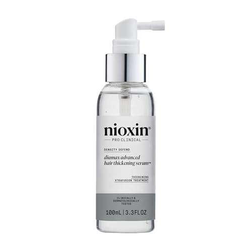 Nioxin Density Defend Diamax Advanced Hair Thickening Serum | With Caffeine, Niacinamide & Panthenol | For Thicker, Fuller-Looking Hair | 3.38 Fl Oz