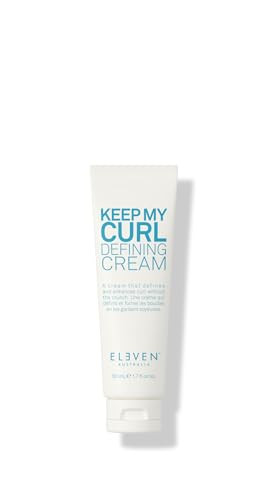 ELEVEN AUSTRALIA Keep My Curl Defining Cream - Curly Hair Products for Women & Men, Enhancing Curling Cream for Wavy Hair, Adds Bounce & Moisture, En