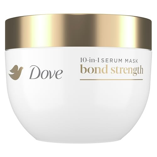 Dove Hair Bond Strength 10in1 Serum Mask for Chemically Damaged Hair with Bio-Protein Care Technology plus Peptide Complex 9.2 fl oz.