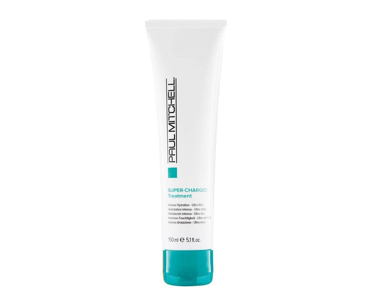 Paul Mitchell Super-Charged Treatment, Intensely Moistures + Adds Shine, For Dry Hair, 5.1 fl oz