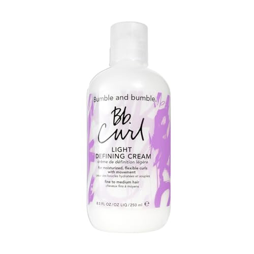 Bumble and bumble. Curl Light Defining Styling Cream | For Moisturized Flexible Curls | Anti Frizz | Curly, Wavy | With Jojoba Oil, Avocado Oil + Coc