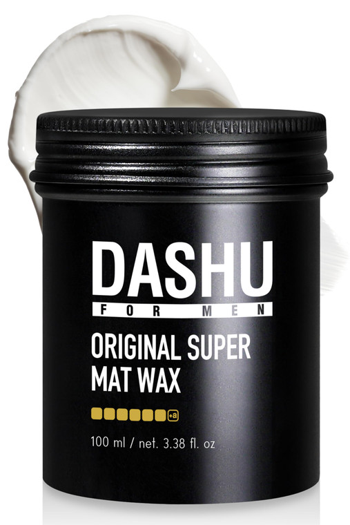 DASHU Premium Original Super Mat Wax 3.5oz  Strong Hold Without Shine, Easy to Wash, Styling Wax