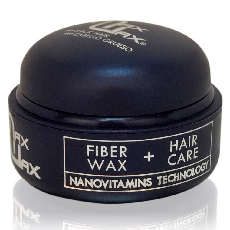 MaxWax Natural Hair Styling Wax With Hair Treatment. Helps Repair, Thicken, Strengthen, Grow and Protect Hair. Natural Ingredients and Vitamins. Matt