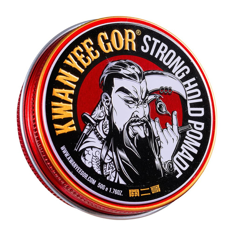 KWAN YEE GOR Strong Hold High Shine Hair Pomade 1.76oz for Men Styling
