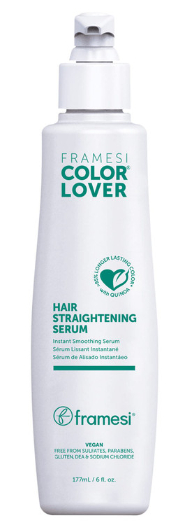 FRAMESI Color Lover Hair Straightening Serum, 6 fl oz